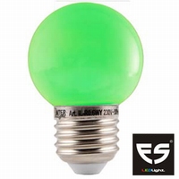 LED Kogellamp E27 Groen